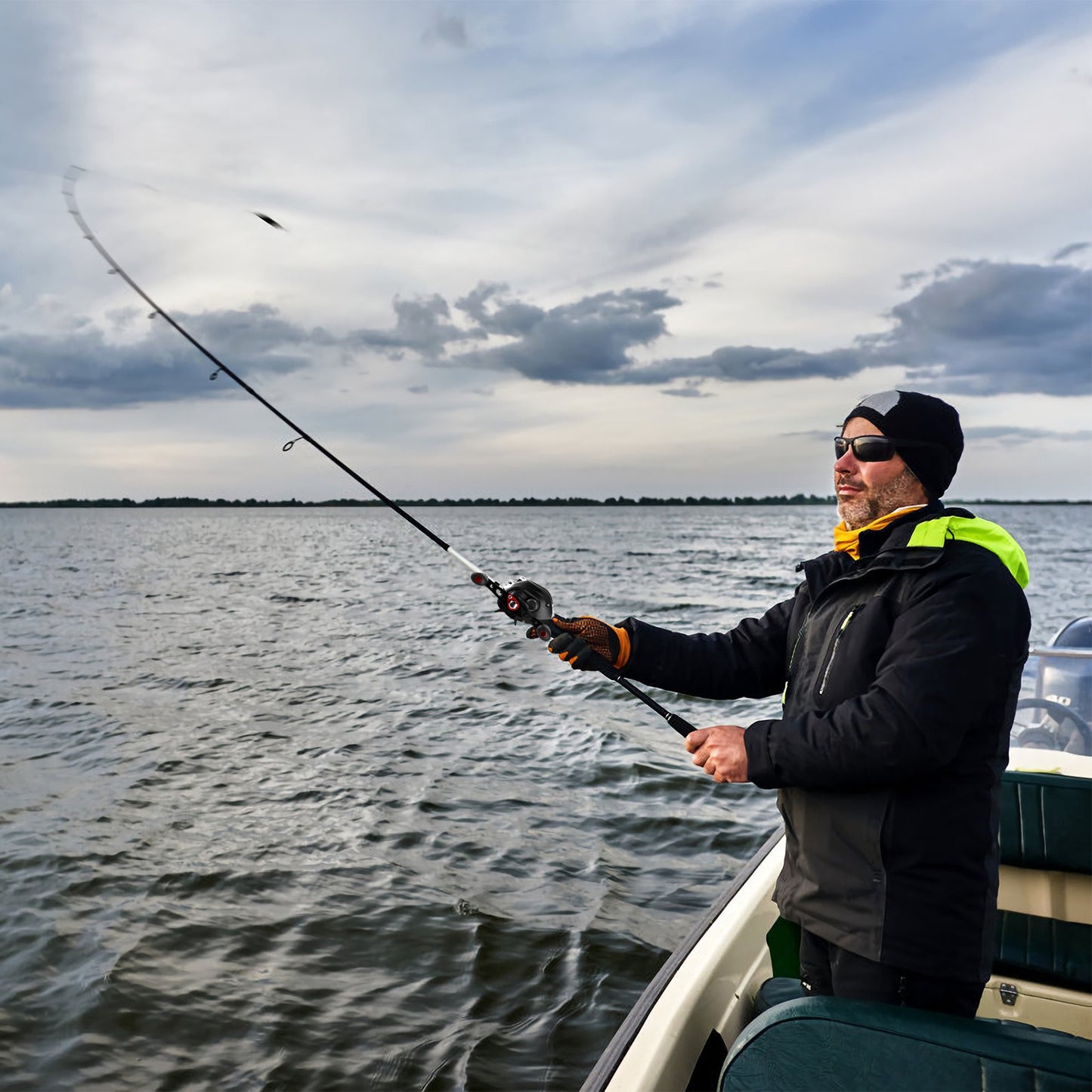Baitcasting Fishing Reel 17.5lbs Max Drag Baitcasters 17+1 BB 7.1:1 Ge –  Cast n Hook Sports & Outdoors